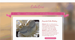 Desktop Screenshot of cakelore.com